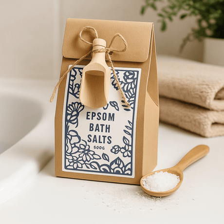 Epsom Salt Bath Salts Unscented 500g - SHAMTAM.COM