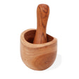 Mortar and Pestle Ergo Teak Small - SHAMTAM.COM