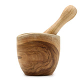 Mortar and Pestle Ergo Teak Small - SHAMTAM.COM