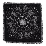 Esoteric Fringed Altar Cloth - Horoscope - SHAMTAM.COM