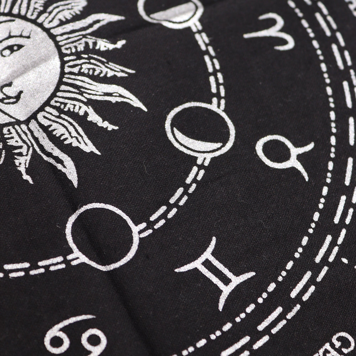 Esoteric Fringed Altar Cloth - Horoscope - SHAMTAM.COM
