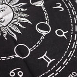 Esoteric Fringed Altar Cloth - Horoscope - SHAMTAM.COM