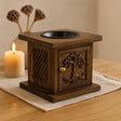 Essential Oil Burner Mango Wood Tree Of Life - SHAMTAM.COM