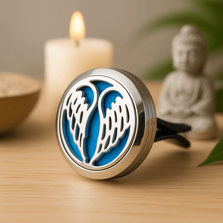 Essential Oil Car Diffuser Vent Clip - Angel Wings - SHAMTAM.COM