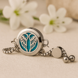 Essential Oil Diffuser Bracelet Angel Wings 20mm - SHAMTAM.COM