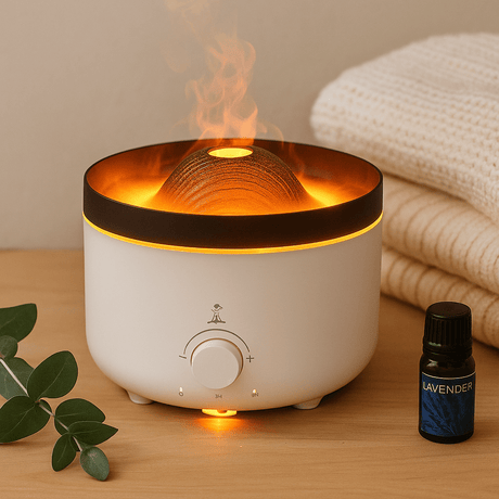 Essential Oil Diffuser Humidifier Volcano Effect 560ml - SHAMTAM.COM