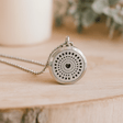 Essential Oil Diffuser Necklace, Heart 30mm 10 Pads - SHAMTAM.COM