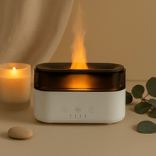 Essential Oil Diffuser Ultrasonic Flame Effect USB - C - SHAMTAM.COM