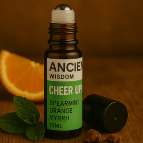 Essential Oil Blend - Cheer Up! Roll On 10ml - SHAMTAM.COM