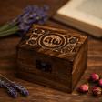 Essential Oil Storage Box 6 - Slot 10ml Mango Wood - SHAMTAM.COM