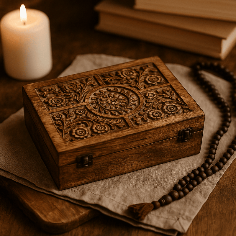 Essential Oil Storage Box – 80 Slots 10ml Wooden £54.00