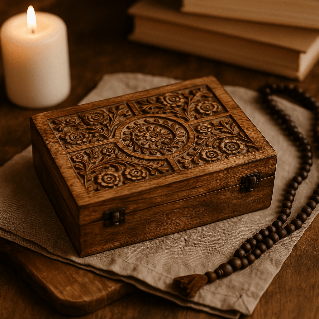 Essential Oil Storage Box - 80 Slots 10ml Wooden - SHAMTAM.COM