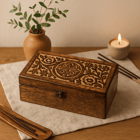 Essential Oil Storage Box, Holds 25 10ml Bottles - SHAMTAM.COM