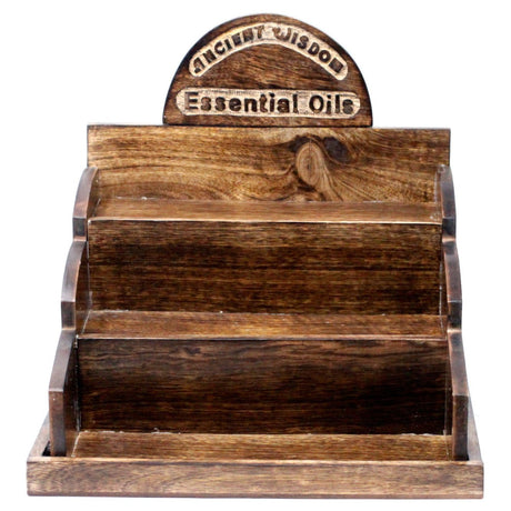 Essential/Fragrance Oil Mango Wood Stand - SHAMTAM.COM