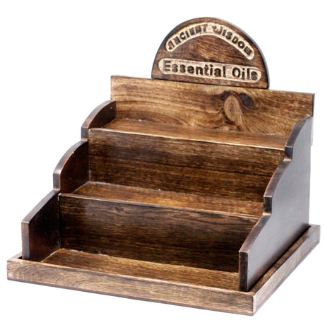 Essential/Fragrance Oil Mango Wood Stand - SHAMTAM.COM