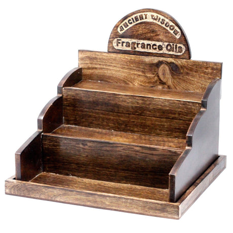 Essential/Fragrance Oil Mango Wood Stand - SHAMTAM.COM