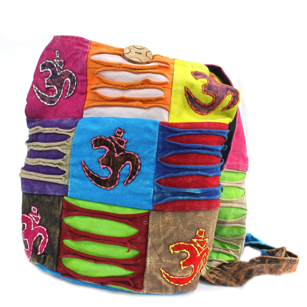 Ethnic Sling Bag - Sand / Peace - SHAMTAM.COM