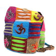 Ethnic Sling Bag - Teal / Om - SHAMTAM.COM