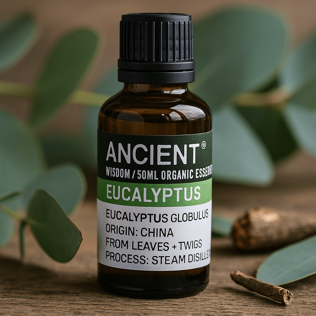 Eucalyptus Essential Oil Organic 50ml - SHAMTAM.COM