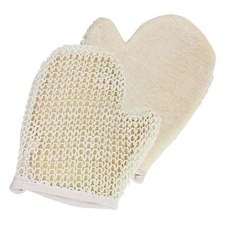 Exfoliating Bath Glove Jute Assorted Colors - SHAMTAM.COM