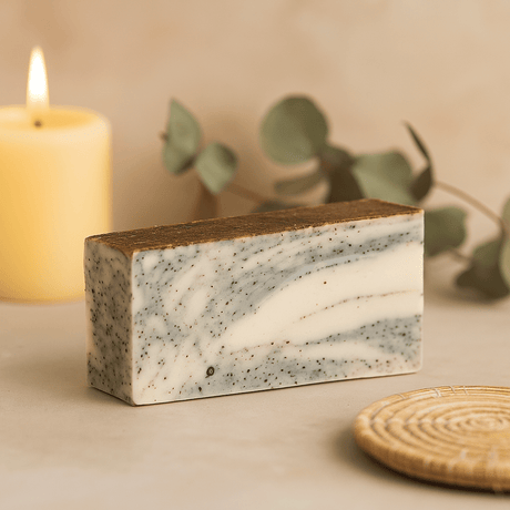 Exfoliating Soap Bar Coconut Olive Oil - SHAMTAM.COM