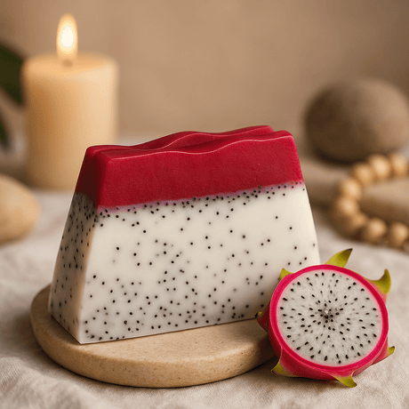 Exfoliating Soap Bar, Dragon Fruit Poppy Seed - SHAMTAM.COM