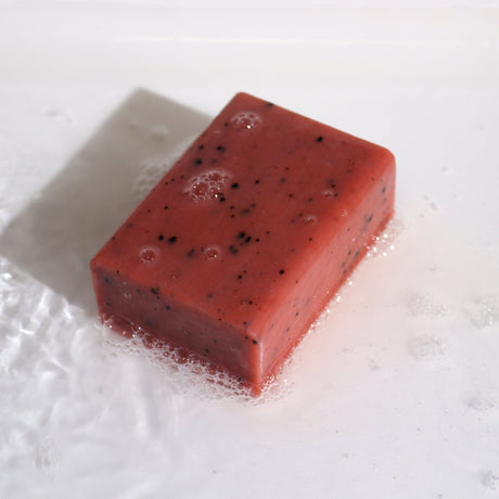 Energizing Orange & Ginger Exfoliating Soap Bar with Yellow Clay & Coffee Grounds - Natural Vegan Skincare Made in UK - SHAMTAM.COM