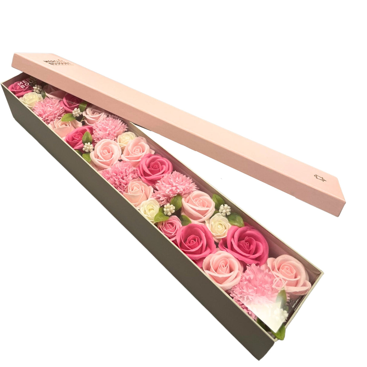 Soap Flowers Extra Long Box - Baby Blessings - Pinks - SHAMTAM.COM