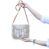 Fab Fringe Bag - Dream Catcher Print - SHAMTAM.COM