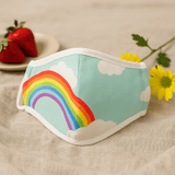 Face Mask Rainbow Adult With Filter - SHAMTAM.COM