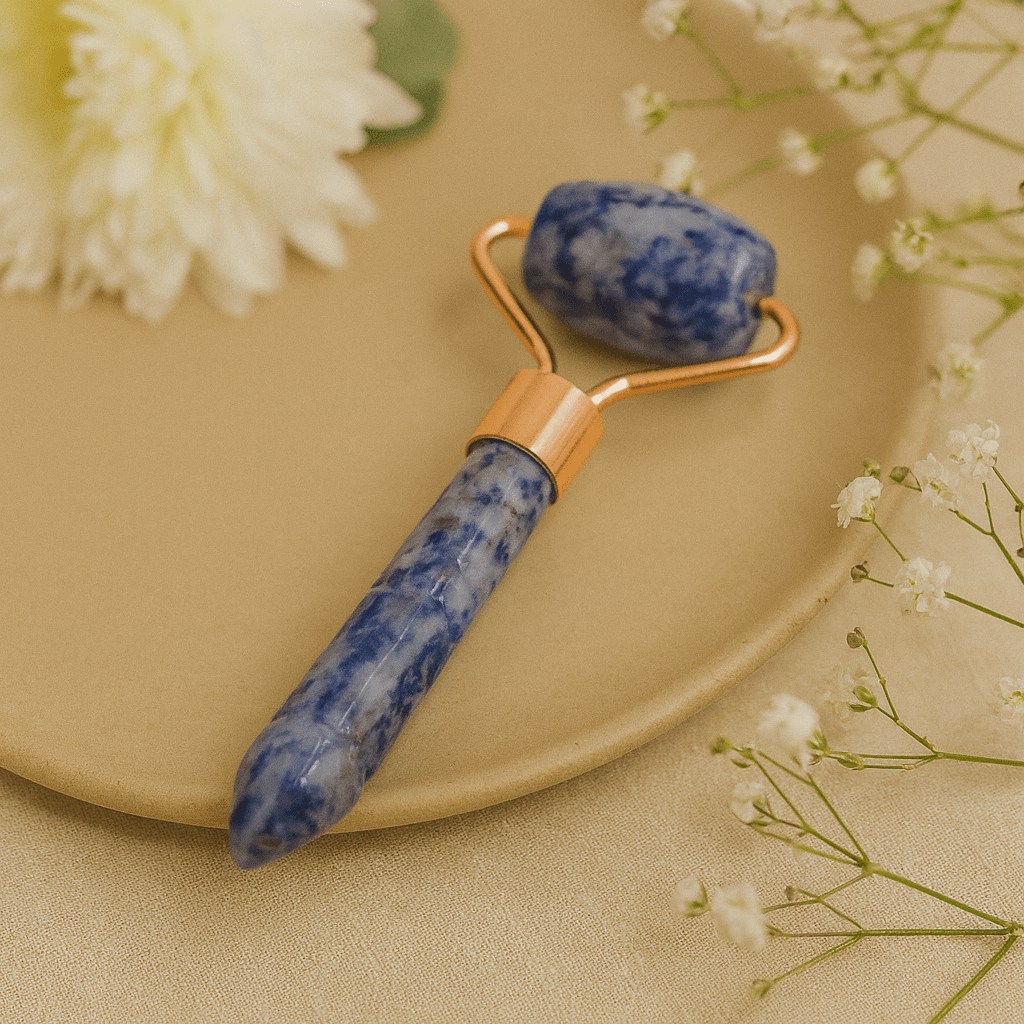 Face Roller Sodalite Crystal - SHAMTAM.COM