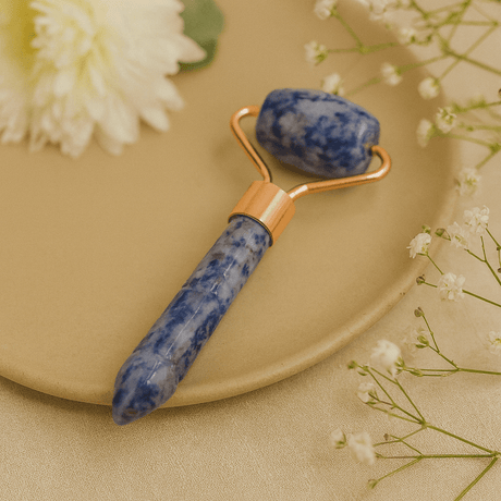 Face Roller Sodalite Crystal - SHAMTAM.COM