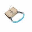 Turquoise Magnetic Bracelet Faceted Crystal Gemstone - SHAMTAM.COM