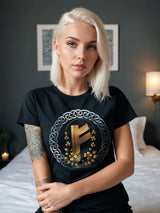 Fehu Rune Unisex T-shirt - SHAMTAM