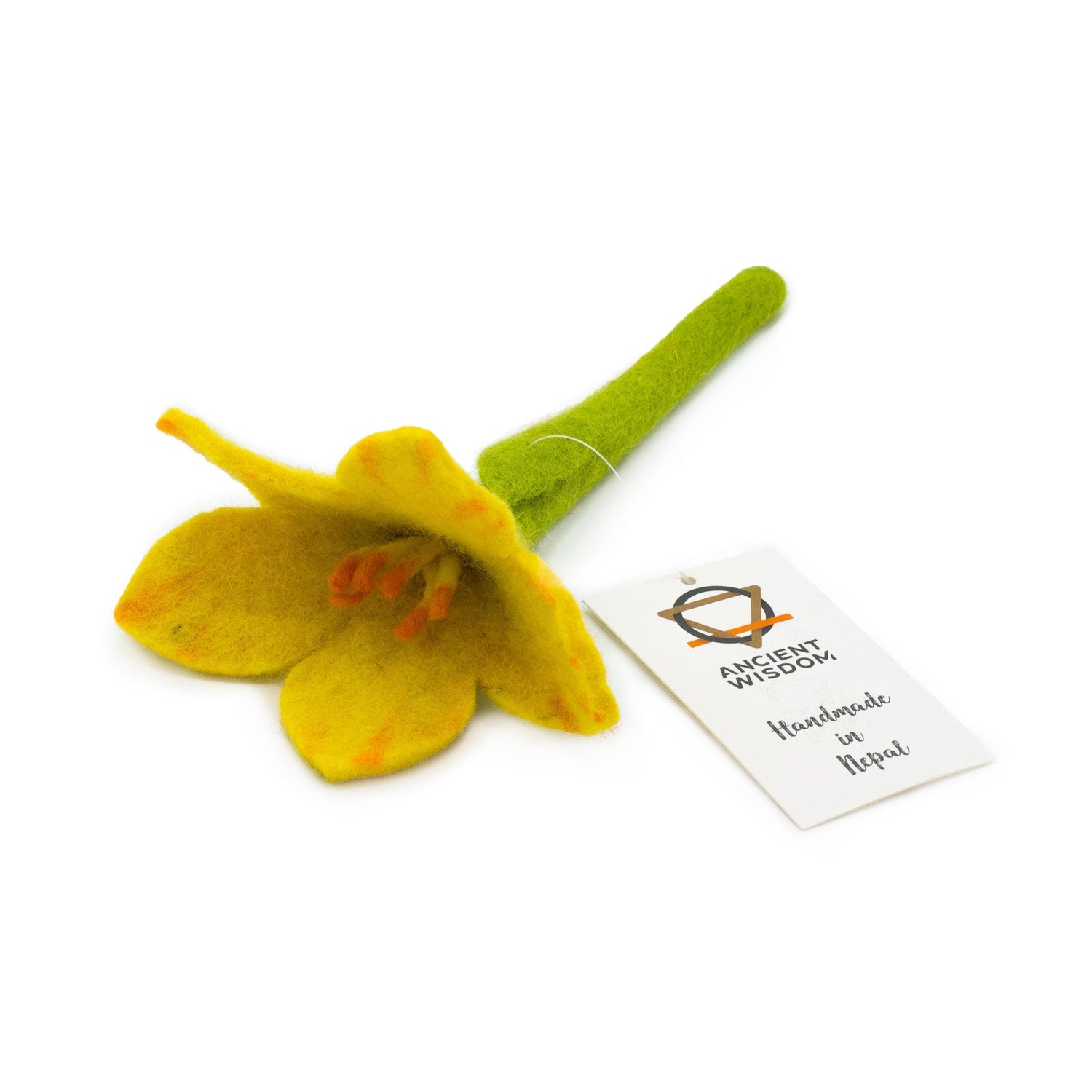 Felt Flowers - Lily (assorted colours) (6 pcs) - SHAMTAM.COM