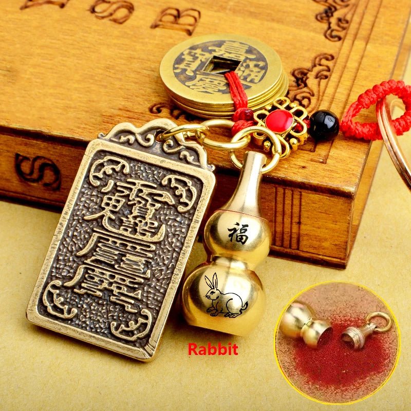 Feng Shui Chinese Zodiac Signs Keychain - SHAMTAM