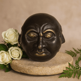Feng Shui Four Face Buddha Brass Statue 10cm - SHAMTAM.COM