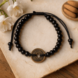 Feng Shui Good Luck Bracelet Black Chinese Coins - SHAMTAM.COM