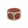 Feng Shui Lucky Red Coin Desk Spinner - SHAMTAM.COM