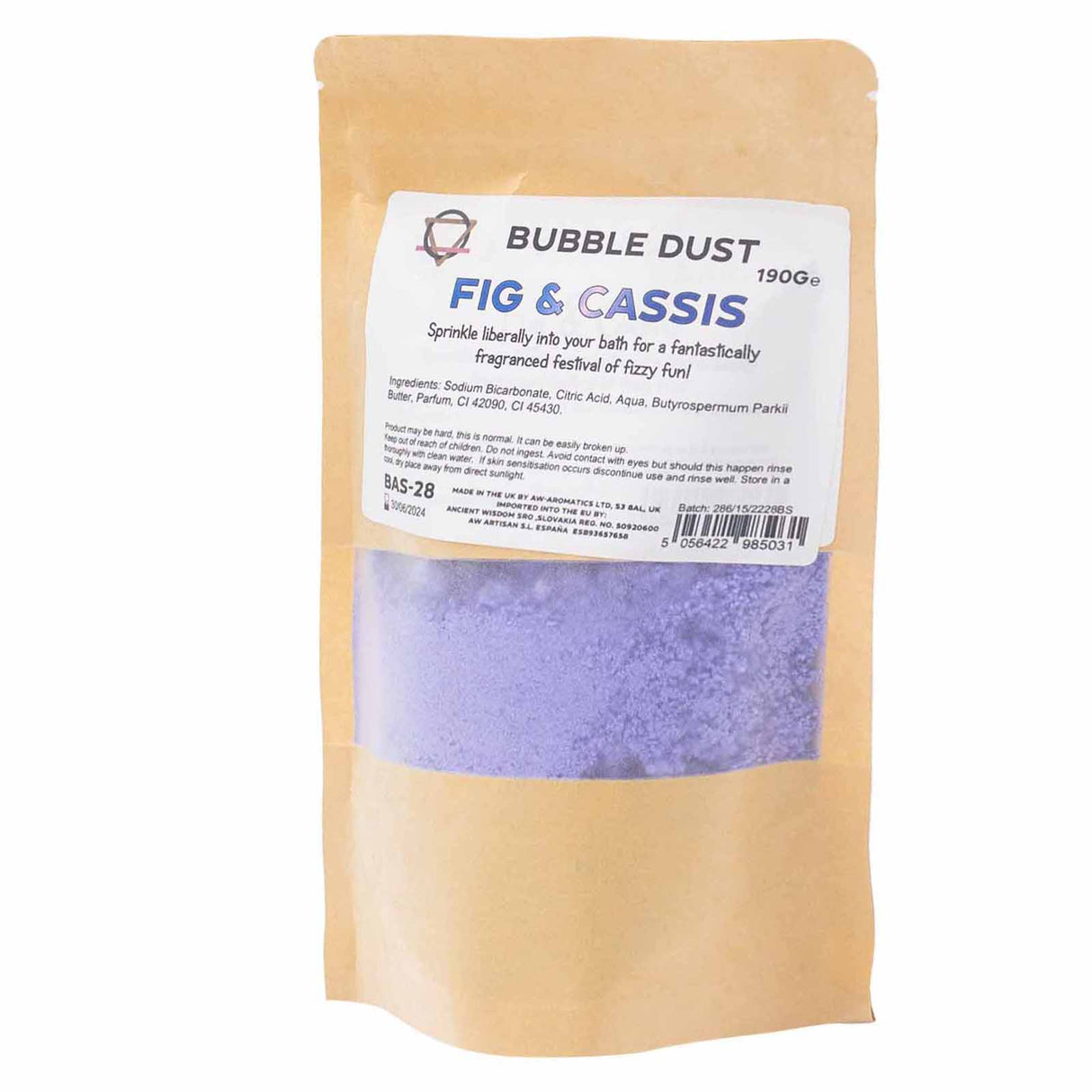 Fig & Casis Bath Dust 190g - SHAMTAM.COM