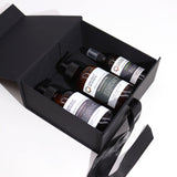 Flat Pack Gift Box - Medium Square (20x18.2x8cm) - Black - SHAMTAM.COM