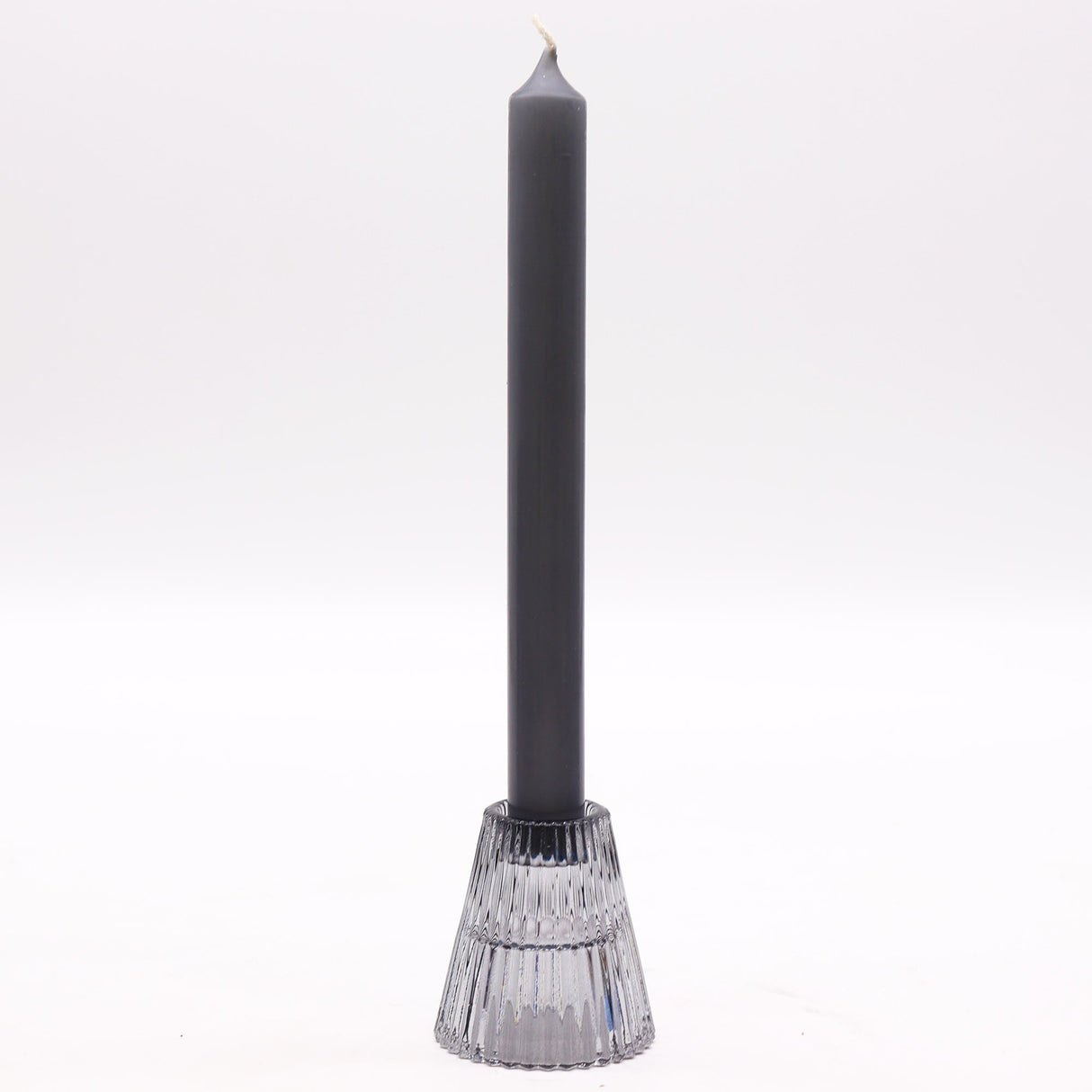 Flip Dinner Candle / Tealight Holder - Midnight Grey (2 pcs) - SHAMTAM.COM