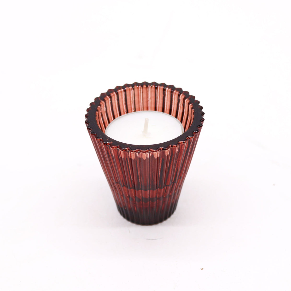 Flip Dinner Candle / Tealight Holder - Vampire Red (2 pcs) - SHAMTAM.COM