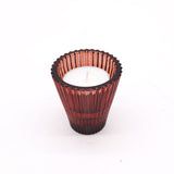 Flip Dinner Candle / Tealight Holder - Vampire Red (2 pcs) - SHAMTAM.COM