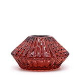 Flower Flip Dinner Candle / Tealight Holder - Vampire Red (2 pcs) - SHAMTAM.COM