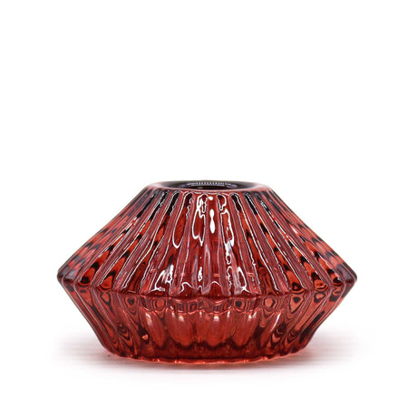 Flower Flip Dinner Candle / Tealight Holder - Vampire Red (2 pcs) - SHAMTAM.COM