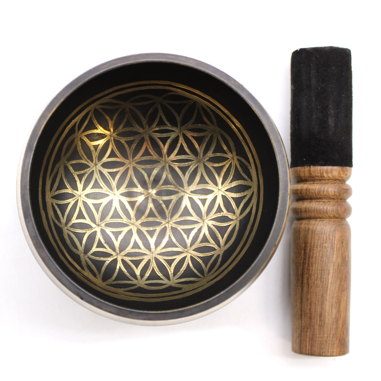 Singing Bowl Set Flower Of Life - SHAMTAM.COM