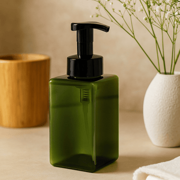 Skummende pumpeflaske 450ml genanvendelig