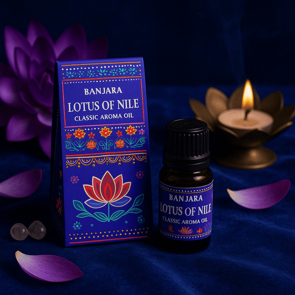 Vonný olej Lotus z Nilu 10ml Banjara