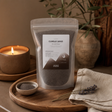 Fragranced Candle Sand - Chocolate Brown - Millionaire Gold - 300g — styled in a warm, naturally lit interior
